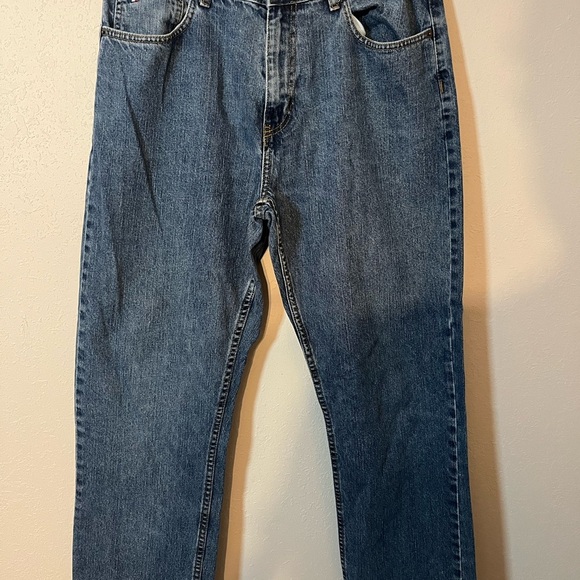 Men’s Tommy Hilfiger Denim Blue Jeans Relaxed Fit Size 34 Waist - Picture 1 of 8